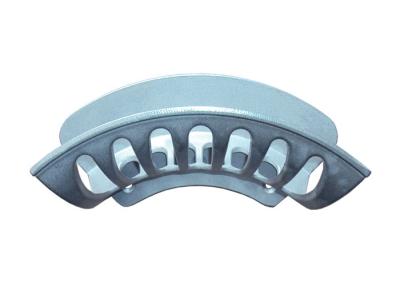 China Heavy Duty Aluminum Wall Mounted Hose Holder , Semilunar Type Original Gloss Finish for sale