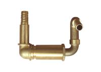 China 360 Degree Swivel Turning Brass Elbow with Hose Sleeve Working Pressure 20 Bar for Fire Reel for sale