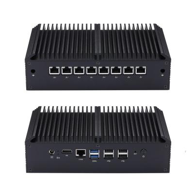 China For Business Qotom-Q355GE 8 Fanless Ethernet LAN Mini PC Barebone With Dual Core i5-5200u Mini Computer Core for sale