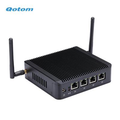 China For Qotom Business PC Mini Bay Trail N2920 Quad Core 1.86 Core 1.86 Gigabit LAN Gigabit Ports for sale