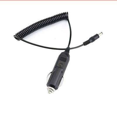 China Bulit-in 10A Fuse 12V Male To Car Female Cigarette Lighter Socket Plug Charger To DC DC5.5*2.1 Power Connector Extension Cable for sale