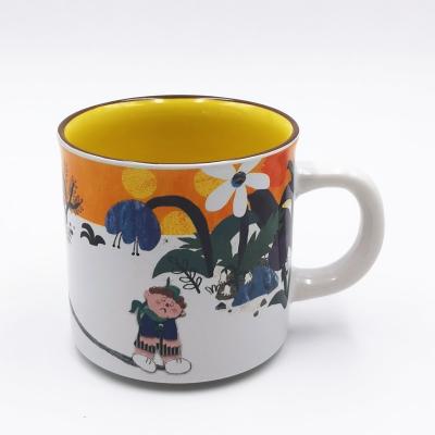 China Japan Style Viable Colorful Printing Coffee Mug For Bulk Wholesale for sale