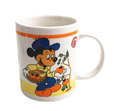 China Viable Children's Gifts Cartoon Style Anime Mickey Mouse Mug Logo Customized Ceramic Coffee Mug for sale