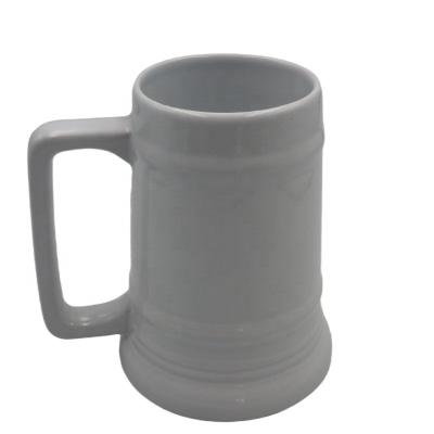 China Disposable Square Handle Thick Bottom Straight Beer Mug Exported In Germany Holiday Custom Mug for sale