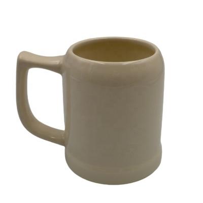 China Viable Logo Customized 3D Embossed Gifts 500ml Ceramic Beer Mug High Quality for sale