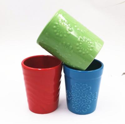 China FLOWER POTS Customs Office Disposable Succulent Ceramic POTS For Export To Middle East for sale