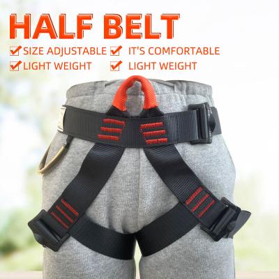 China Outdoor Climbing, Rapid Descent, Overbust Seatbelt, Extended Seatbelt, Aerial Work, Rising, Sitting Set, Cave Half Cli Belt for sale