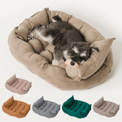 China Modern Fashion Luxury Soft Warm Multifunctional Puppy All Season Dog Mat Pet Bed for sale