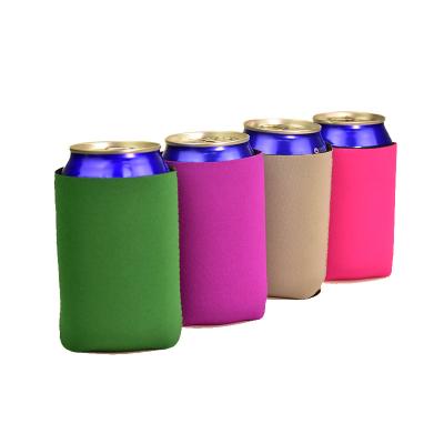 China Waterproof Empty Beer Can Coolers Sleeves Soft Insulated Beer Can Cooler Sleeves - HTV Plain Friendly Box Sleeves For Soda, Beer for sale