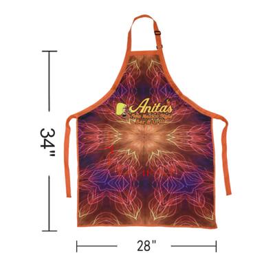 China Durable Hot Sale Adjustable Bib Apron Poly Twill Cooking Chef Kitchen Aprons For Home Kitchen, Restaurant for sale