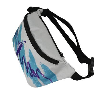 China Wholesale Anti-theft Fanny Bag Sublimation Printing Waist Bag Custom Stock Bag Pretty for sale