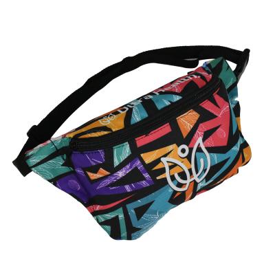 China Wholesale Anti-theft Fanny Bag Sublimation Printing Waist Bag Custom Stock Bag Pretty for sale