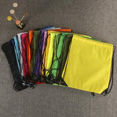 China Rope Handle Personalization Sports Travel Backpack Fitness Package Promotional Pouch for sale