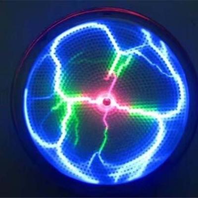 China Hot Selling Colorful Magic Environmental Protection Electronic Components LED Lightning Glass Disc for sale