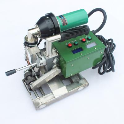 China Trademark Banner Tarpaulin Automatic Coating Roof Plastic Welding Machine for sale