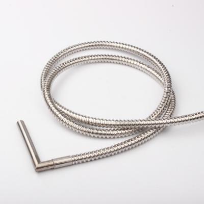 China Cartridge Molding Tubular Heater With Flexible Braid Wire for sale