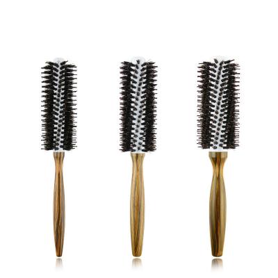 China New Wholesale White Aluminum Professional Anti-static Household Brush Constant Temperature Cushion Comb Tube Curling Brush for sale