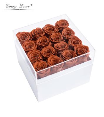 China Any Occasion Gift Every Rose Decorative Flowers Everlasting Infinity Eternal Flower Box Luxury Roses High Quality Love Mothers Day Gift for sale