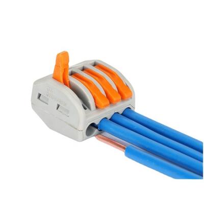 China Power Flattening Block Electrical Current Cable Wire Connector Quick Splice Terminal Blocks for sale