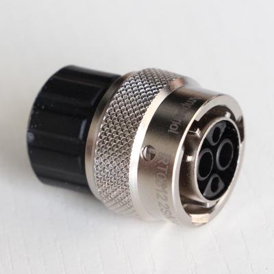 China New Energy Amphenol Car Vehicle Aviation Self-locking Socket 2 Core Female Socket RT06122SNHEC03 for sale