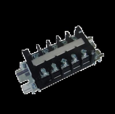 China Right Angle M5 Screw Clamp Rail Right Angle High Current Terminal Block 600V 70A For Power Supply for sale