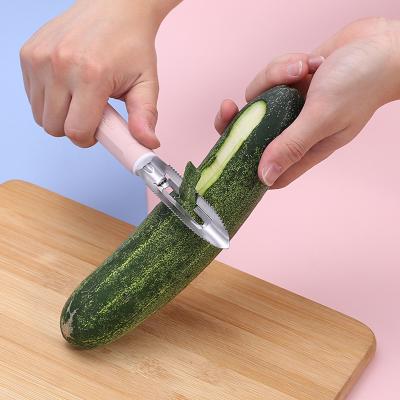 China Viable Kitchen Stainless Steel Peeler Fruit Peeling Peeling Universal Melon Fruit Knife Fish Scale Planer for sale