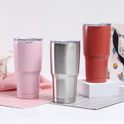 China Stainless Steel 20oz Car Cup Insulation Cup Double Layer Viable Outdoor Portable Vacuum Insulation Stainless Steel Ice Cold Cup for sale