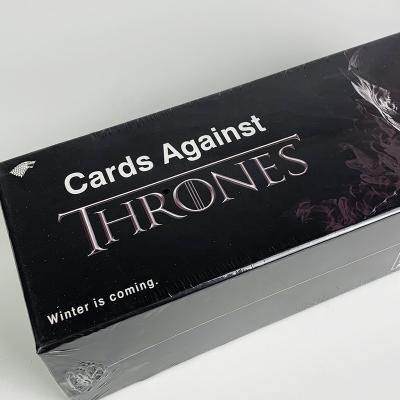 China Entertaiment Game Cards Wholesale or Retail Game Cards of Marvel Games starwars vs throne games for adult party OEM ODM card game customization for sale