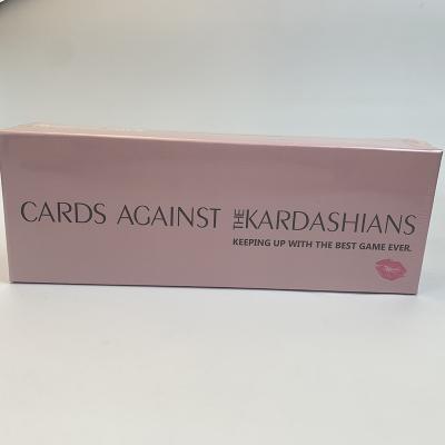 China Entertaiment Game Cards Wholesale Or Retail Cards Against Kardashians Games For Party OEM ODM Adult Card Game Customization Ready To Ship for sale