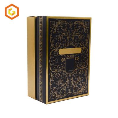 China 2020 Custom Recyclable Premium Foldable Cardboard Wine Gift Box Paper Gift Luxury Personalized Packaging Box Wine Bottle Accessories for sale