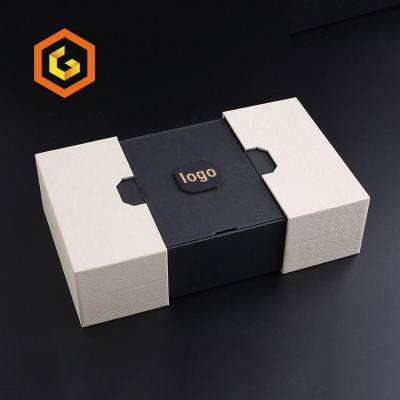 China Simple Recyclable Exquisite Empty Liquor Packaging Bottle Wine Box for sale