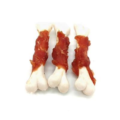 China OEM Duck Calcium Bone Dog Treats Dog Supplies Air Dried Pet Food Sustainable Top Selling Snacks for sale