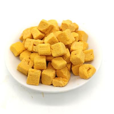 China Viable Egg Yolk Freeze Dried Food Cat OEM Cat Treats For Customized With Small Yolk Cube And Whole Yolk for sale