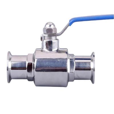 China TC General Sanitary Flange Ball Valve Stainless Steel 304 for sale