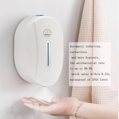 China Foam Wall Mounted Automatic Hand Soap Dispenser Pubilc Automatic Hand Sanitizer Liquid Soap Touchless Alcohol Gel Dispenser For School for sale