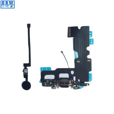 China For iPhone 7 BLACK Charger Charging Left Dock Mic Flex Cable CH-2019 for sale