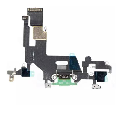 China USB Charger Flex Cable Dock Connector For Charging Left Iphone 11 Ip11 for sale