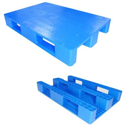 China 1T Blue PVC Plastic Industry Pallet for Racking System in Nepal Size 1450x1200x150mm for sale