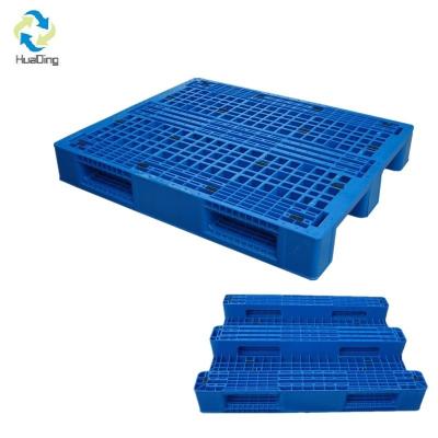 China High Load Capacity 4-way Entry HDPE Plastic Pallet for Heavy Duty Storage Solutions for sale