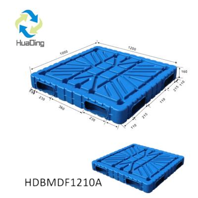 China HDPE-Material HUADING 48*48 Industrielle Blasformen Kunststoff-Lagerpaletten zu verkaufen