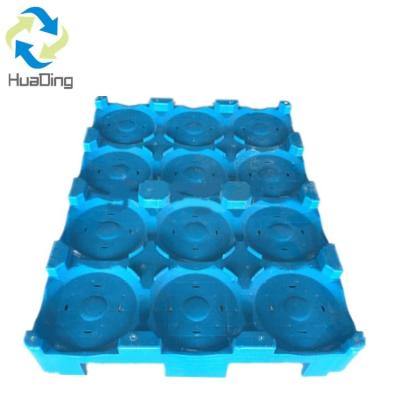 China 1000 kg dynamische lading HOUDING 12 flessen 1000*800 water emmer Plastic pallet Heavy Duty Te koop