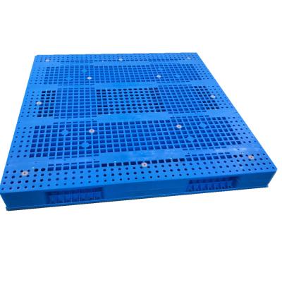 China Static Load 4000kg HUADING 1500X1500mm Stacked Double Face Open Deck Flat Plastic Pallet for sale