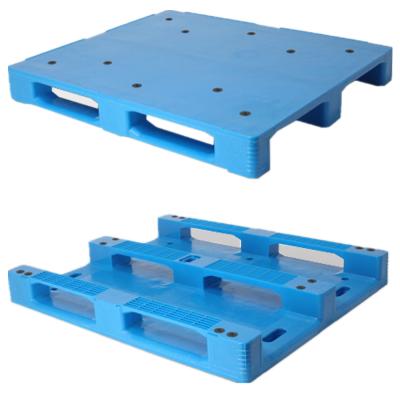 China 1200*1000*140mm Anti-Slip Flat Deck Reinforced Plastic Pallet with HDPE Virgin Material for sale