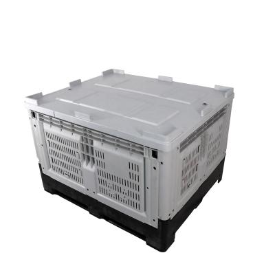 China Securely Store Auto Parts and Foods with Folding Heavy Duty Plastic EU Containers for sale