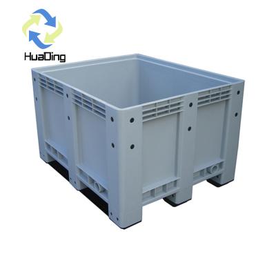 China Large Plastic Pallet Boxes for Bulk Handling HUADING's Durable and Recyclable Option for sale