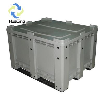 China 1200x1000x265mm vouwbaar HOUDING Plastic bulk container Voedselopslagcontainers Te koop