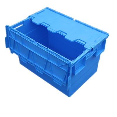 China Plastic Turnover Box for Storage 1000pcs/20ft Capacity＞35L PE Injection CLASSIC Blue for sale