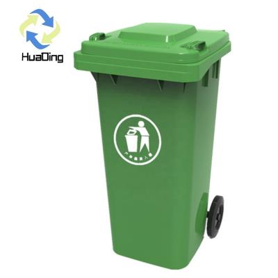 China Buitenshuis HOUDING 120L/240L/360L/660L/1100L Plastic stofbak met wielen L535*W475*H820 Te koop