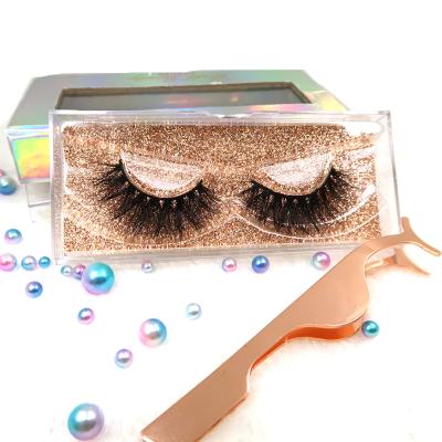 China Long Worldbeauty Natural 3D Mink Eyelash With Custom Eyelash packaging Mink Effect Eyelash for sale