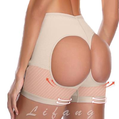 China Wholesale Antibacterial Butt Enhancement Seamless Panties Butt Lifter Shapewear Tummy Control Underwear Women Shaper for sale